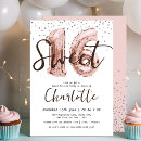 Search for silver glitter sweet 16 invitations Glamourous