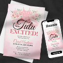 Search for tutu cute baby shower invitations Elegant