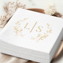 Search for greenery wedding napkins Simple