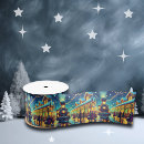 Search for vintage christmas ribbon Merry and bright