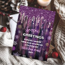 Recherche de purple christmas cards Pour elle