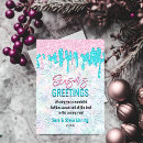 Recherche de aqua christmas cards Pour elle