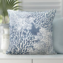 Search for coral and blue pillows Ocean