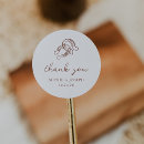 Search for white wedding stickers Thank you