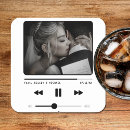 Search for music coasters Black and white