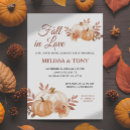 Recherche de fall fiançailles invitations Citrouille