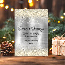 Search for gold and silver a christmas cards For her