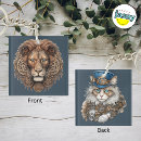 Search for persian square keychains Cats