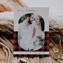 Recherche de buffalo plaid christmas vœux cartes Pour elle