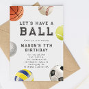 Search for sports invitations All star party