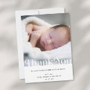 Search for new baby thank you cards Baptism