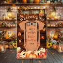 Search for welcome little pumpkin Rustic