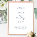 Search for blue wedding signs Calligraphy script