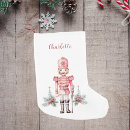 Recherche de rose rose de chaussette de noël Girl