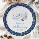 Search for winter wonderland plates Watercolor