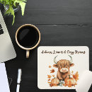 Search for highland cow mousepads Adorable