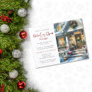 Search for christmas open house postcards Watercolor
