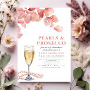 Search for pink pearl invitations Brunch and bubbly