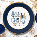 Search for christian christmas paper plates Cross