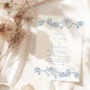 Search for blue winter wedding invitations Elegant