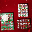 Search for elf christmas wrapping paper Face