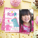Search for dinosaur photo birthday invitations Stomp chomp and roar