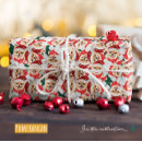Search for pomeranian christmas wrapping paper Funny