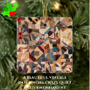 Search for quilting ornaments Crazy quilt