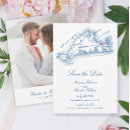 Search for waterfront invitations Navy blue