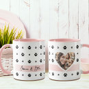 Search for pink photo mugs Dog lover