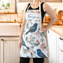 Search for floral monogram aprons French
