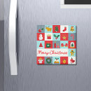 Search for retro christmas magnets Vintage