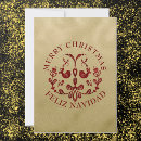 Search for bilingual cards Feliz navidad