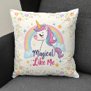 Recherche de licorne pastel coussins Girl