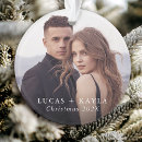 Search for romantic ornaments First christmas married