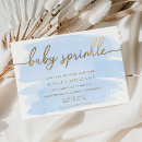 Search for winter baby sprinkle invitations Gold foil