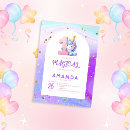 Search for pastel 1st birthday invitations Pink and gold