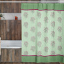 Search for mint green shower curtains Floral