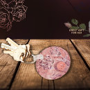 Search for novelty rounded keychains For her