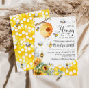 Search for sunflower baby invitations Bee