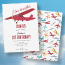 Search for time flies 1st birthday invitations Travel