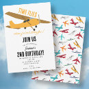 Search for time flies 1st birthday invitations Travel