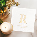 Search for gold foil wedding napkins Minimal