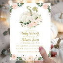 Search for pink and white baby shower invitations For her
