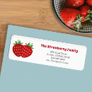 Search for strawberry return address labels Berries