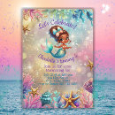 Search for black mermaid invitations Glitter