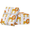 Search for lion wrapping paper Cute