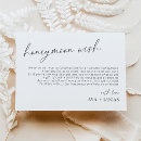 Search for honeymoon fund enclosure cards Minimalist