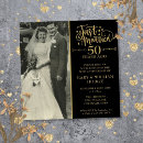 Search for 50th square square wedding anniversary invitations 50 years