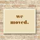 Search for keep moving postcards New home